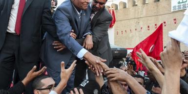 إجتماع شعبي لمرشح الانتخابات الرئاسية محمد المنصف المرزوقي بولاية القيروان