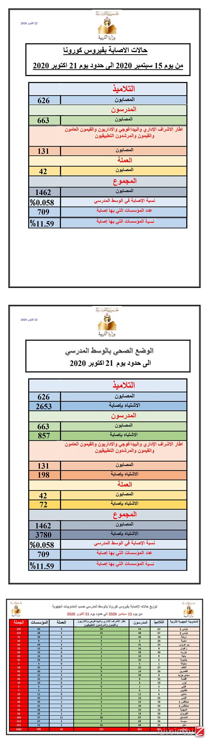إحصائيات وزارة التربية